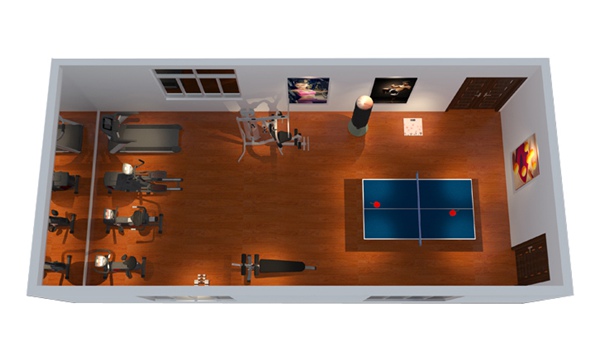 150平方健身房配置方案-广西YABO.COM体育健身器材有限公司