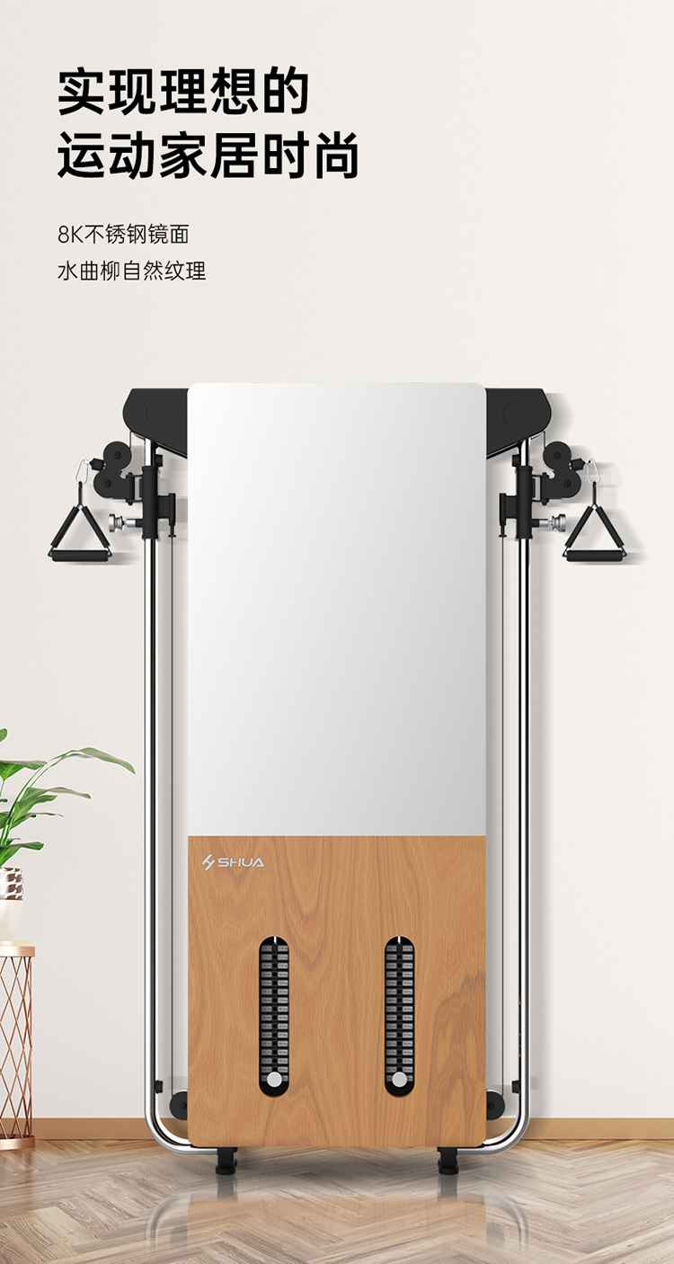 SH-G699 壁挂式拉绳训练器-广西YABO.COM体育健身器材有限公司